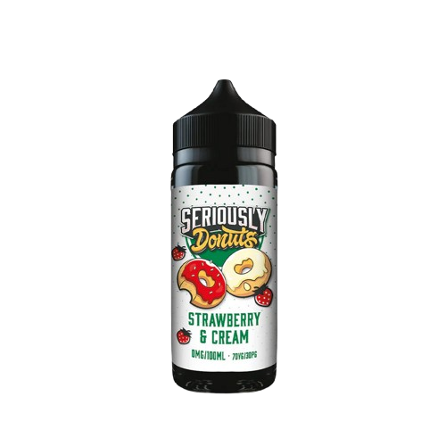 Doozy Vape Co Seriously Donuts Strawberry Cream | 100ml Shortfill
