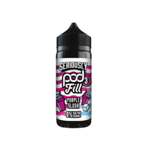 Doozy Vape Co Seriously Pod Fill 3 Purple Slush | 100ml Shortfill