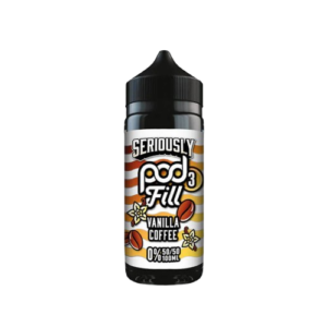 Doozy Vape Co Seriously Pod Fill 3 Vanilla Coffee | 100ml Shortfill