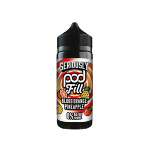 Doozy Vape Co Seriously Pod Fill Blood Orange Pineapple | 100ml Shortfill
