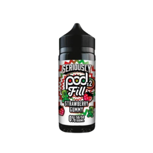 Doozy Vape Co Seriously Pod Fill x2 Strawberry Gummy | 100ml Shortfill