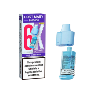 Lost Mary BM6000 Blue Razz Cherry Pods