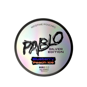Pablo Silver Nicotine Pouches - Blueberry Peach Ice - 10m
