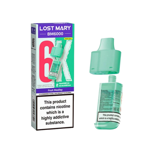 Lost Mary BM6000 Fruit Medley Prefilled Vape Pods