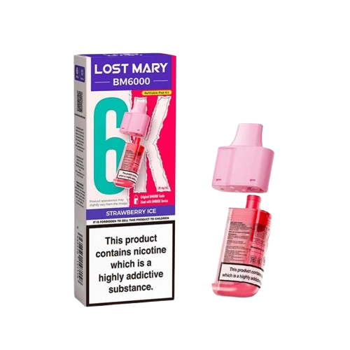 Lost Mary BM6000 Strawberry Ice Pods