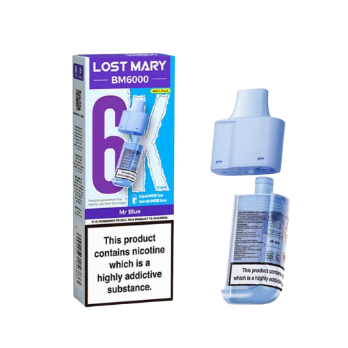 Lost Mary BM6000 Mr Blue Pods