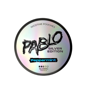 Pablo Silver Nicotine Pouches - Peppermint - 10mg