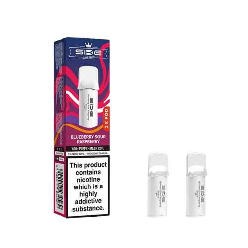 SKE Crystal Pro Blue Sour Raspberry Pods