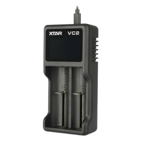 Xtar VC2 2-Bay Smart Battery Charger | E-Liquid Hub